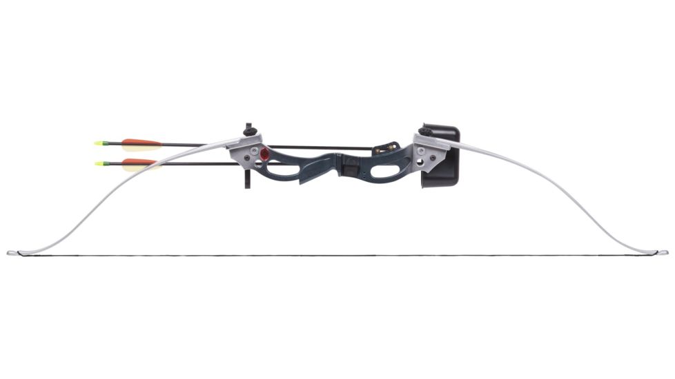 CenterPoint Augusta Youth Recurve Bow/ Right Hand Grip/Built In Sight Rail, Silver, AYR2026