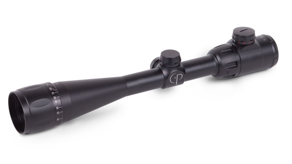 CenterPoint TAG 4-16x40mm Rifle Scope, Black, LR416AORG2