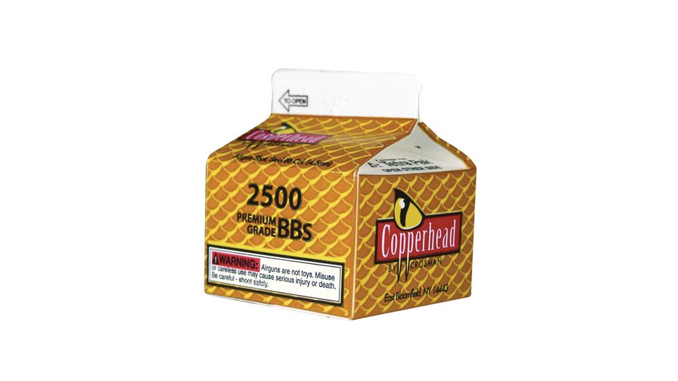 Crosman Copperhead Milk Carton 2500 BBs 0747