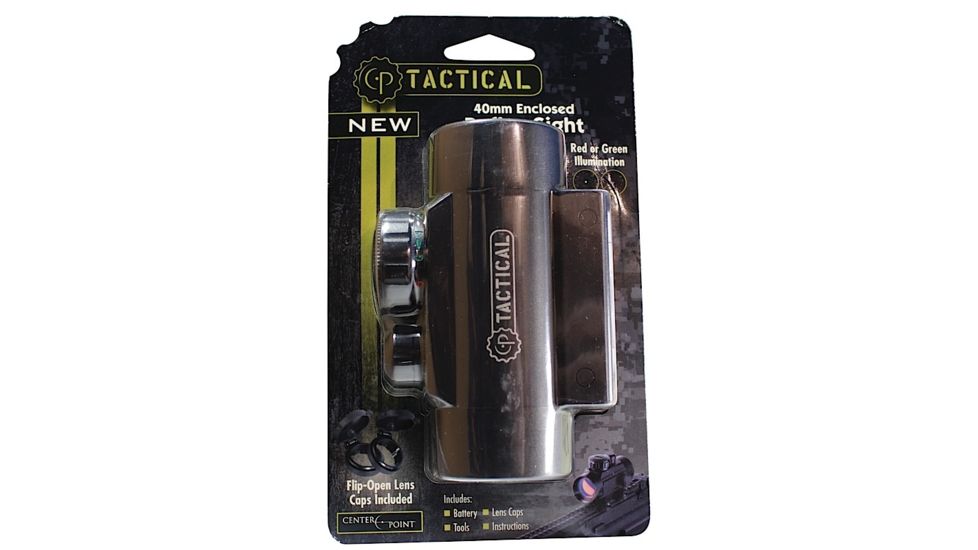 CenterPoint CP70301 1x 32mm Obj Unlimited Eye Relief 1 MOA DOT Black