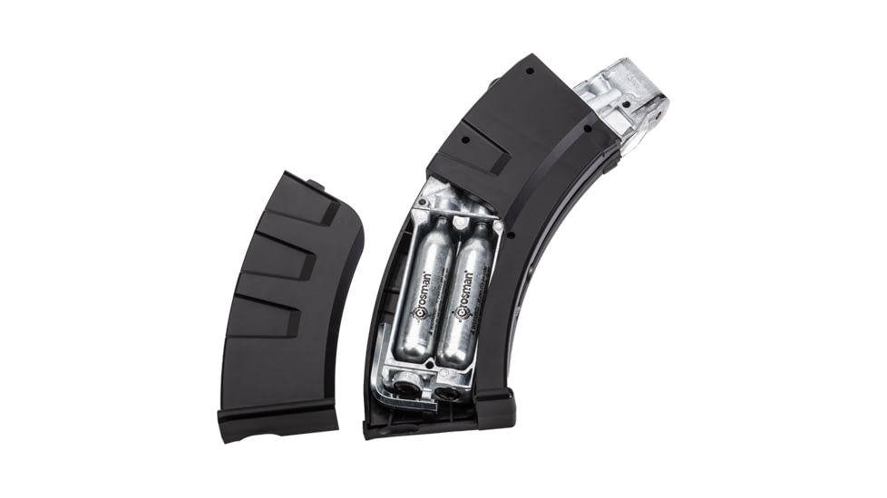 Crosman Full Auto AK1 .177 Magazine, 25 Round, Black, CAKFAM