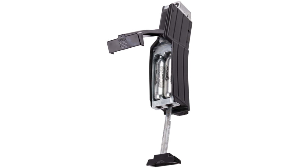 Crosman Full Auto High Capacity QR-MAG w/BB Reservoir, Black, CFAHCM-300RD