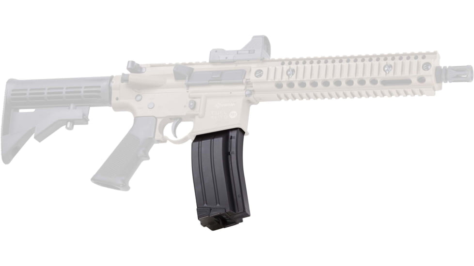 Crosman Full Auto High Capacity QR-MAG w/BB Reservoir, Black, CFAHCM-300RD