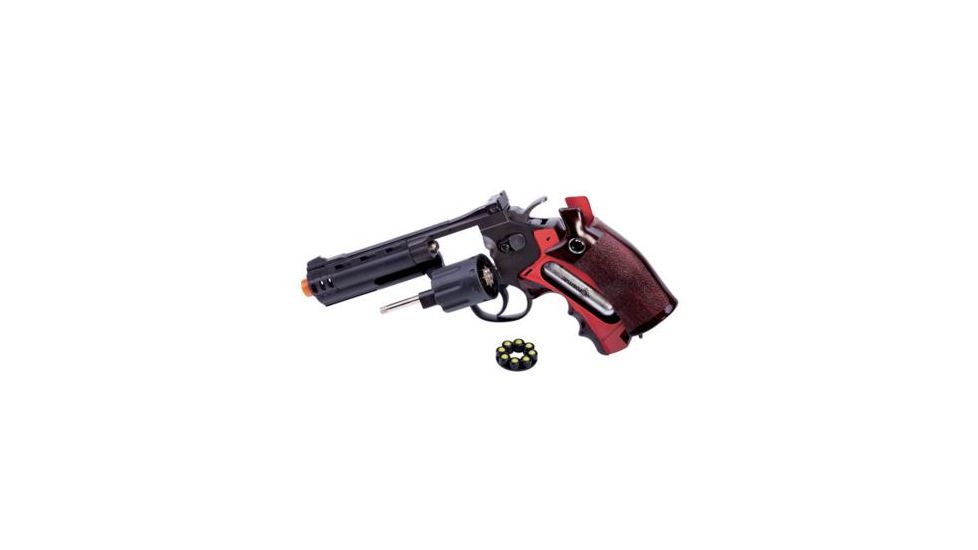 Crosman GF600 357 CO2 Airsoft Revolver,6mm cal,8 Round 257329