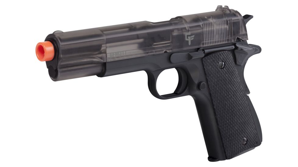 Crosman GFM311 1911 Style Airsoft Pistol, Black, APGFM311