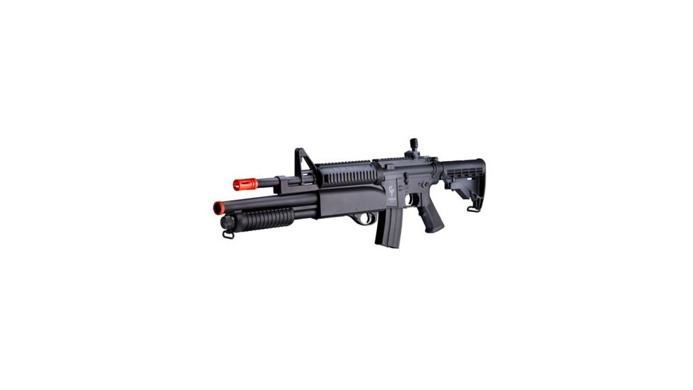 Crosman GFRS Tormentor AEG Carbine Spring Airsoft Pump Shotgun,6mm cal,400 Round 257332