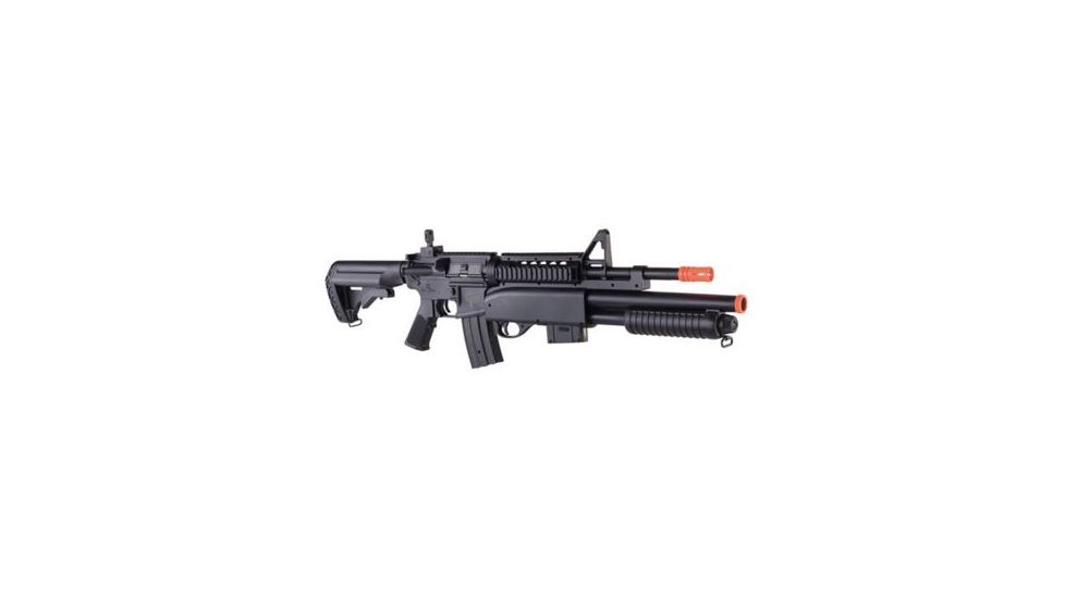 Crosman GFRS Tormentor AEG Carbine Spring Airsoft Pump Shotgun,6mm cal,400 Round 257332