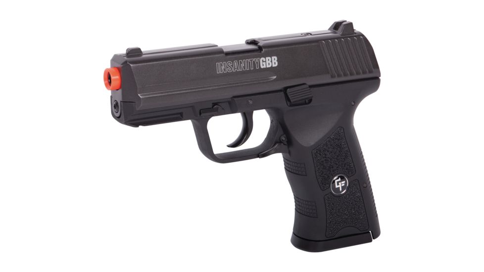 Crosman Insanity GBB Airsoft Gun, Black GFBBPB