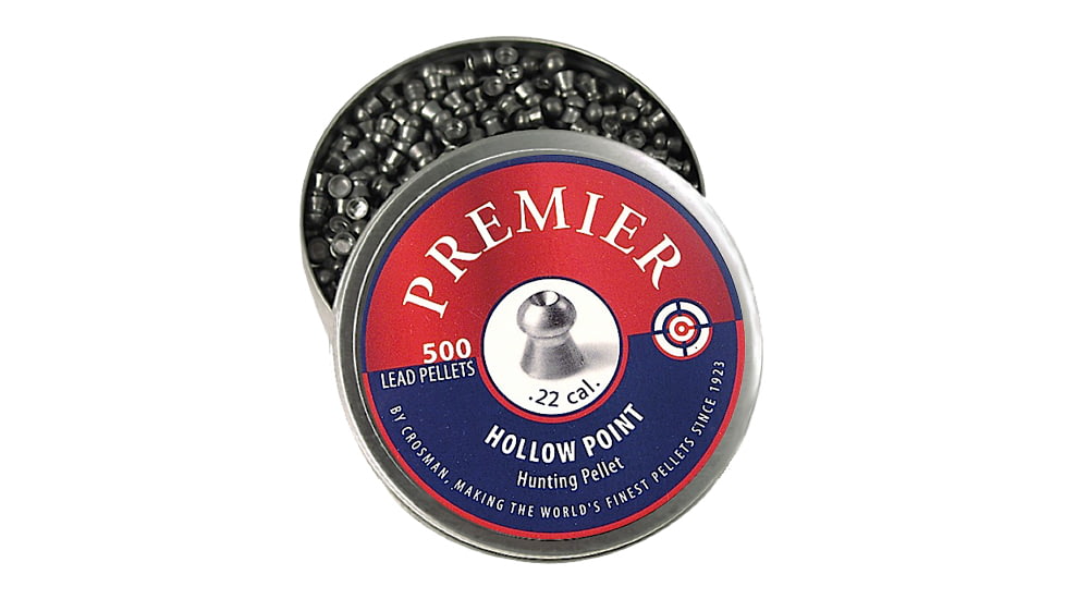 Crosman LHP22 Premier Pellets Hollow Point .22 Stainless