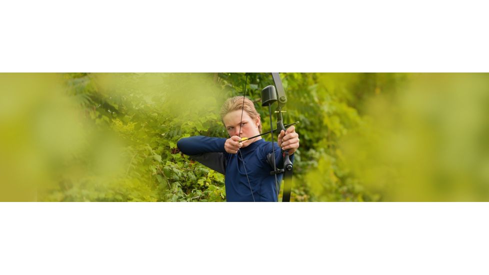 CenterPoint Sentinel Youth Recurve Bow/20lb Draw Weight/Right Handed, Black, ABY215