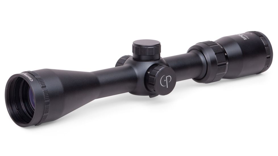 CenterPoint Spectrum 3-9x40mm FFP Rifle Scope, Black, LR394FFPS1