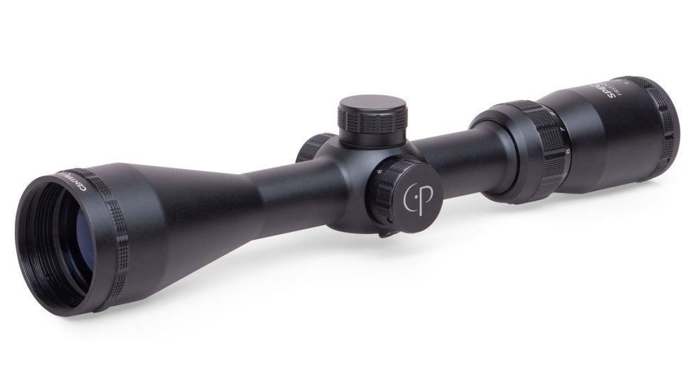 CenterPoint Spectrum 4-12x44mm FFP Rifle Scope, Black, LR412FFPS1