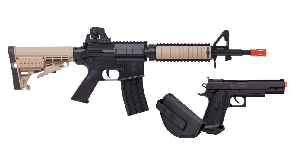 Crosman Warrior Protection Kit, Earth/Black GFR37PKT