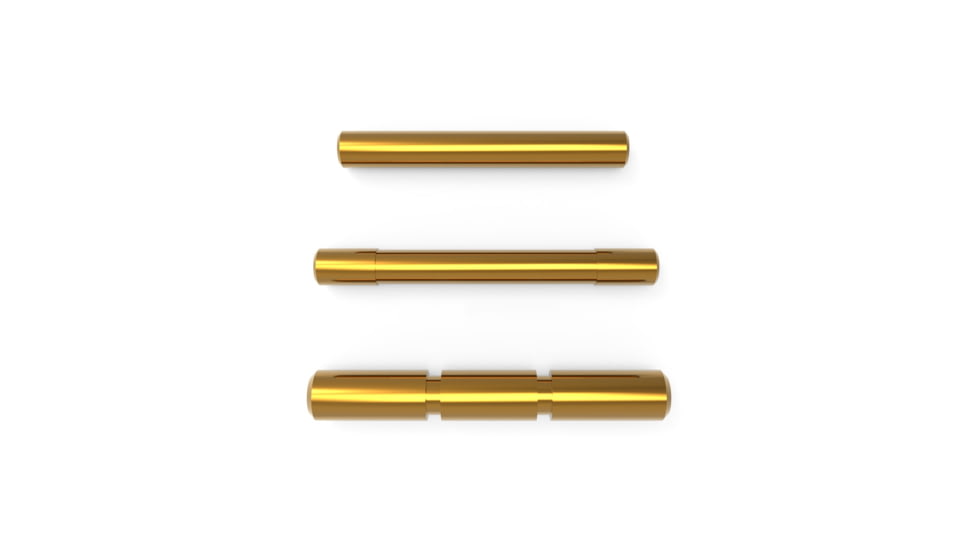 Cross Armory 3 Pin Set Glock Gen 1-3, Steel, Gold, Small, CRGPSGD