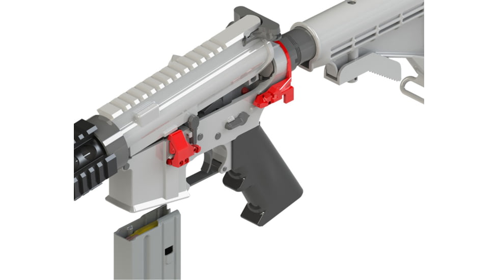 Cross Armory AR-15/M4 Safe Mag, Red Anodized, crSMrd