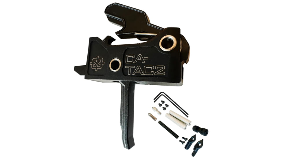 Cross Armory Tac 2 AR-15 Trigger Kit, Flat, 3.5lb, Black, CRAR15TDIBK
