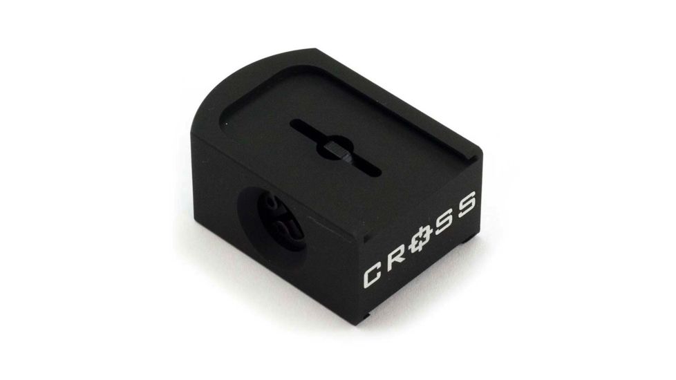 Cross Armory Double Stack for Beretta92/CZ75/Sig226/9, Aluminum, Hard Black Anodized, crDS92FS