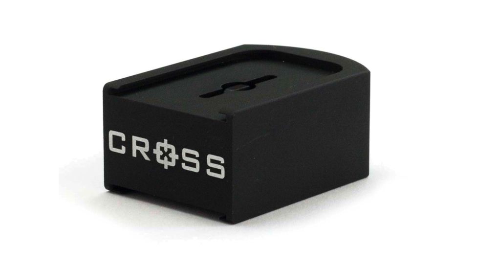 Cross Armory Double Stack for Beretta92/CZ75/Sig226/9, Aluminum, Hard Black Anodized, crDS92FS