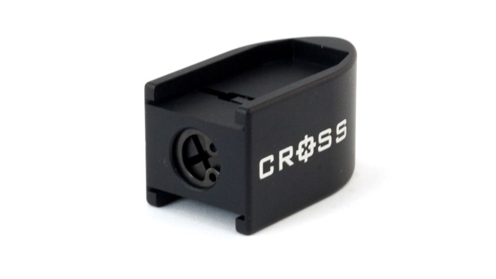 Cross Armory Double Stack for M&amp;P Shield, Aluminum, Hard Black Anodized, crDS-SHIELD