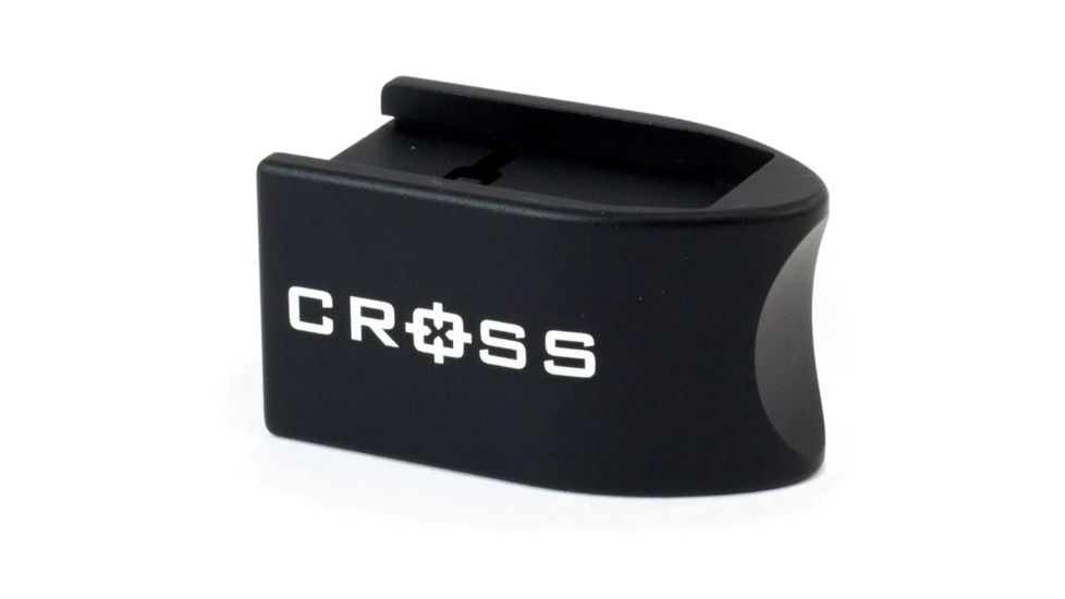Cross Armory Double Stack for M&amp;P Shield, Aluminum, Hard Black Anodized, crDS-SHIELD