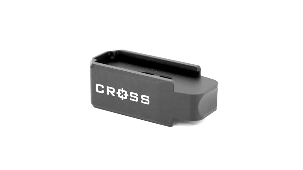 Cross Armory Double Stack for Magpul PMAG Gen 3, Aluminum, Hard Black Anodized, Black, Small, crDSPM10G3-10RD