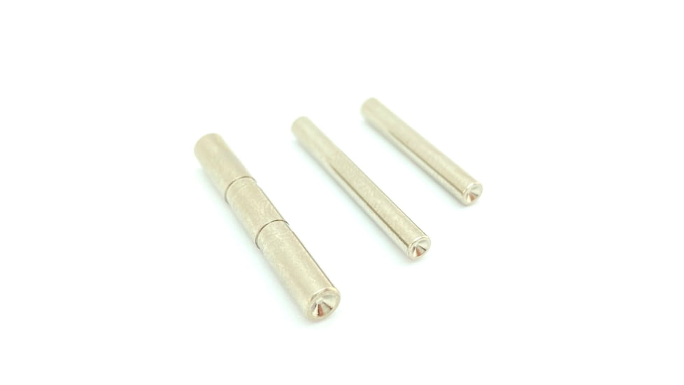 Cross Armory Glock 3-Piece Kit, 3 Pin Set, Extended Mag Catch, Extended Slide Lock, Gen 5, Silver, CRG5OKSV