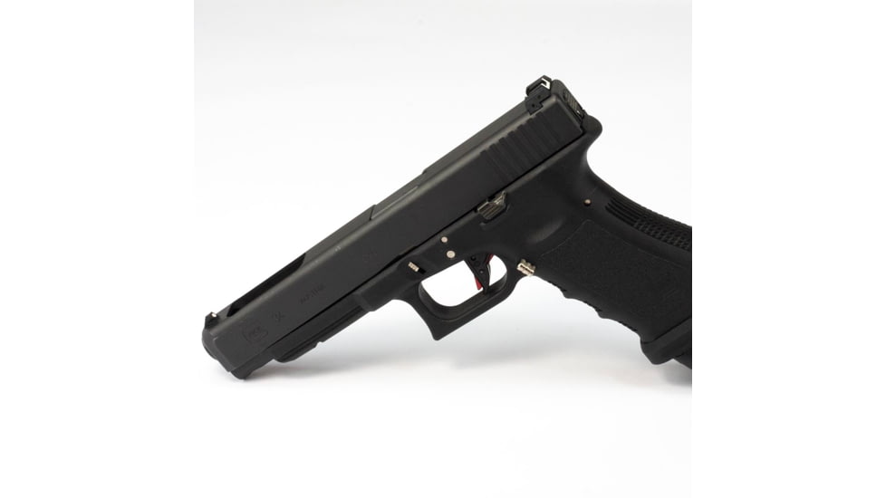 Cross Armory Glock 3-Piece Kit, 4 Pin Set, Extended Mag Catch, Extended Slide Lock, Gen 4, Red, CRG4OKRD