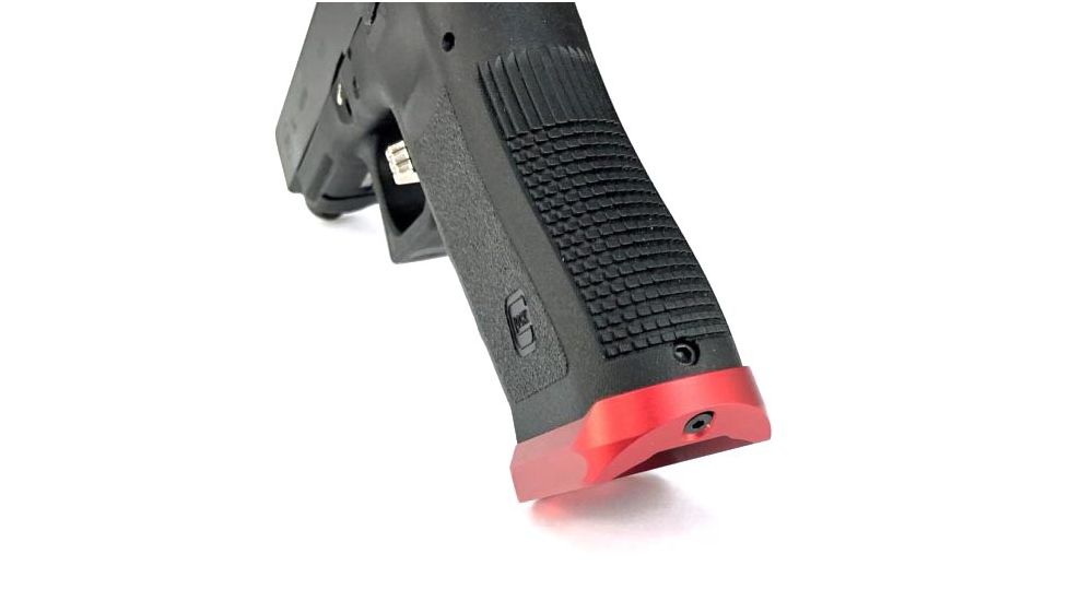 Cross Armory Glock Performance Flared Magwell Gen 1 - 3 fits All Magazines, Red Finish, crGFMWrd