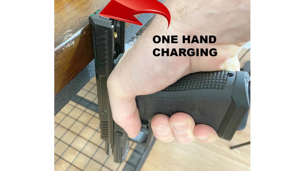 Cross Armory Glow-In-The-Dark Pistol Sights, Black, Standard, crGSs-bk