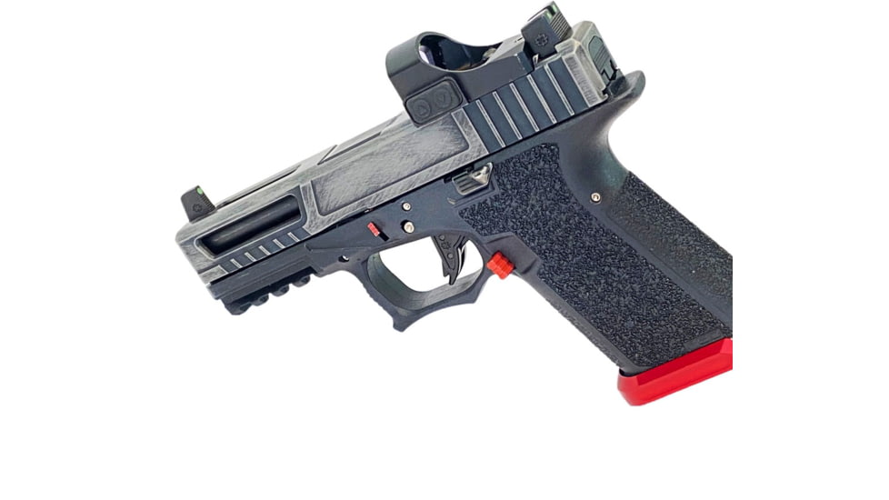 Cross Armory Glow-In-The-Dark Pistol Sights, Black, Tall, crGSt-bk