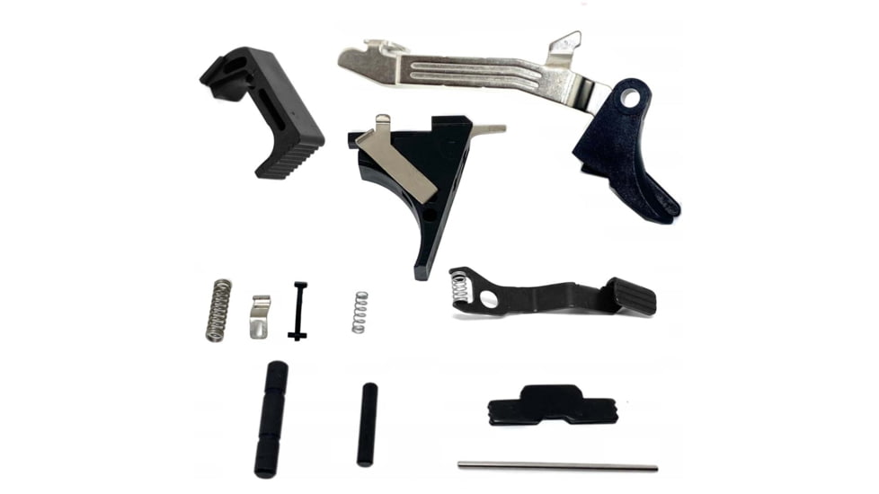 Cross Armory Lower Parts Kit for Glock 43, Black, Small, crLPK-g43s