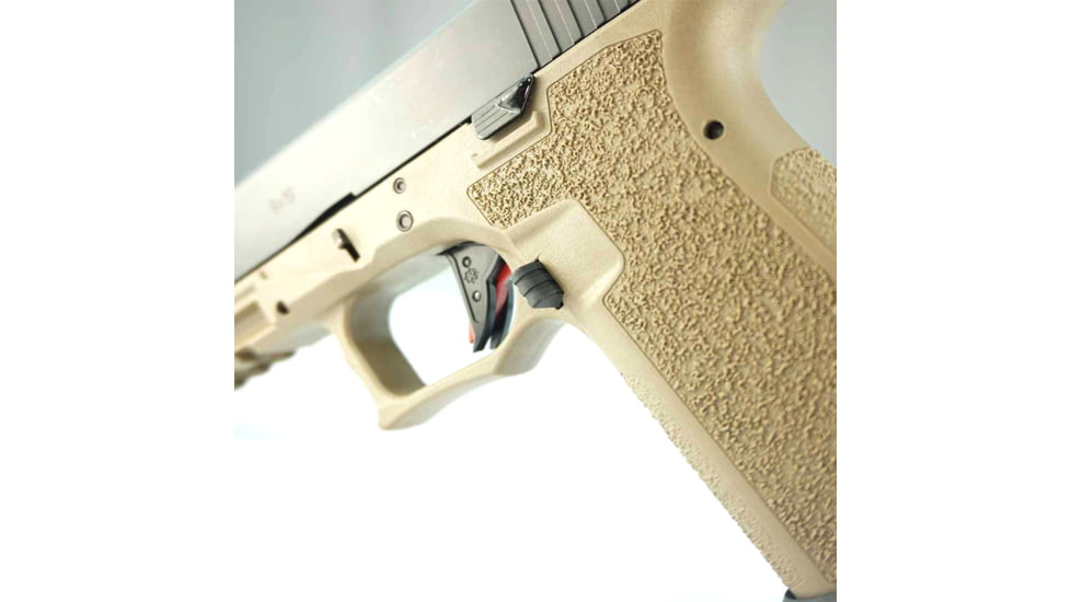 Cross Armory P80 Gen 1-3 Performance 4 Pin Set, 4140 Ordnance Steel, Black, crP80PSbk