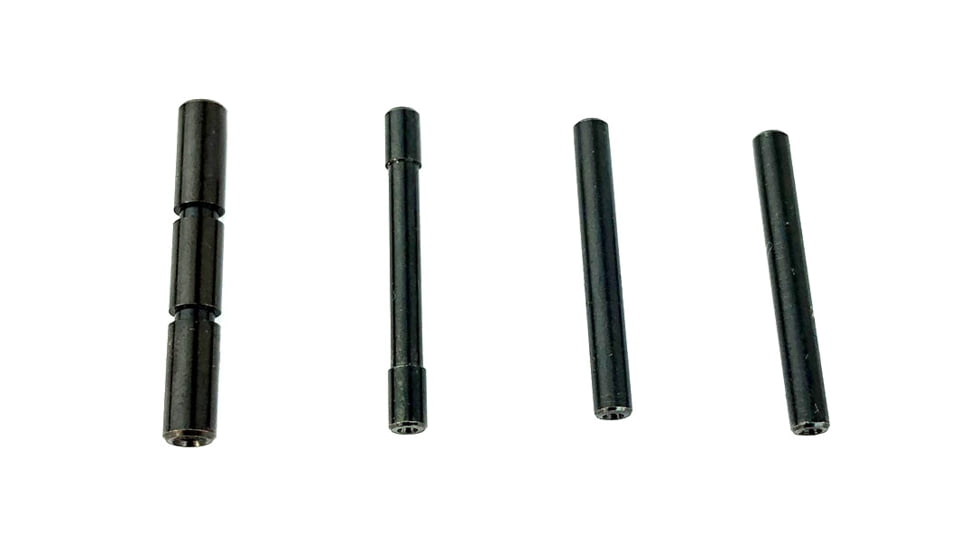 Cross Armory 4 Pin Set, P80 Performance Gen 1-3, 4140 Ordnance Steel, Black, Small, CRP80PSBK