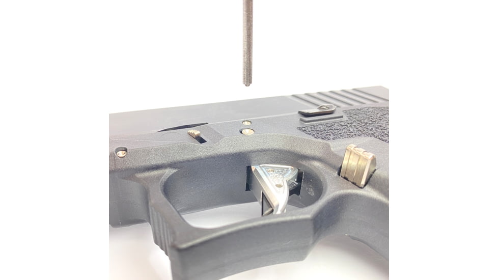 Cross Armory P80 Performance 4 Pin Set, V and C, Silver, CRP80PSSV