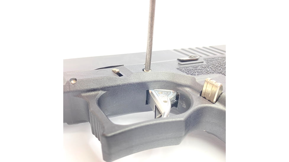 Cross Armory P80 Performance 4 Pin Set, V and C, Silver, CRP80PSSV