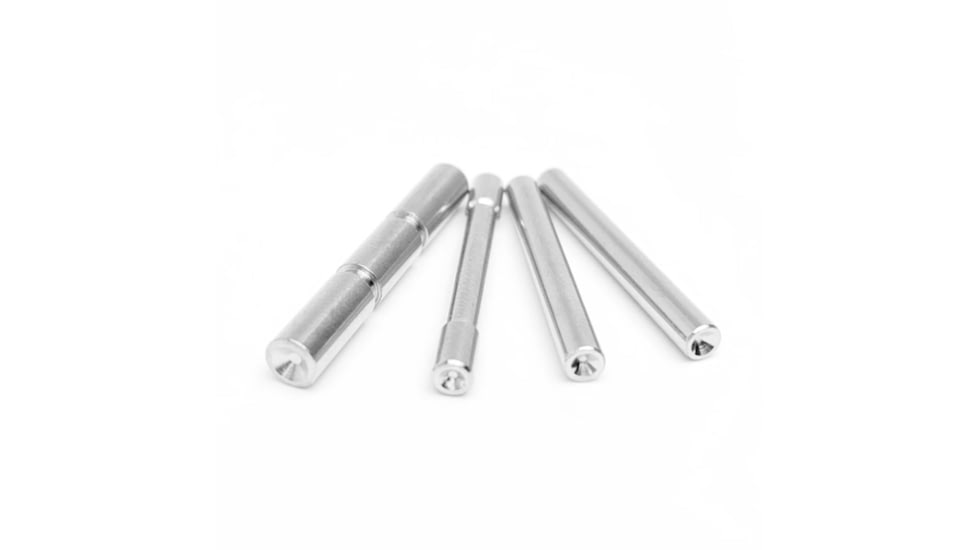 Cross Armory 4 Pin V and C Set, P80 Performance, Silver, Small, CRP80PSSV