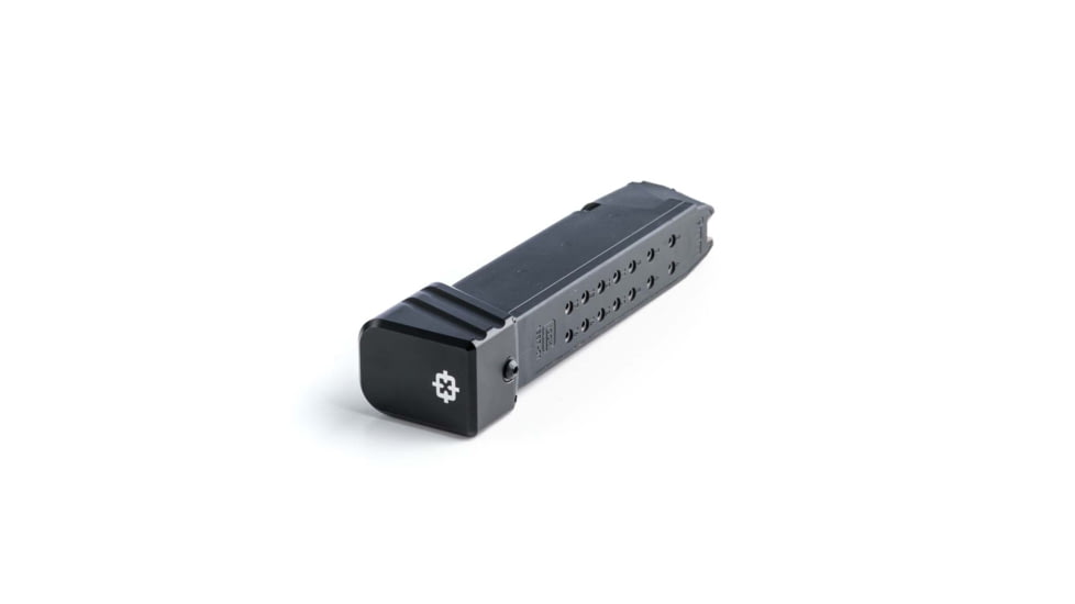 Cross Armory Plus 5 Magazine Extension, Glock Gen 1-5 17/22/31, Black, crG+5ME-g17bk