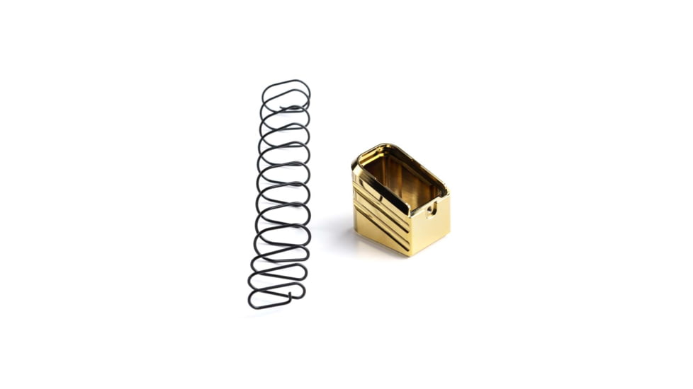 Cross Armory Plus 5 Magazine Extension, Glock Gen 1-5 17/22/31, Gold, crG+5ME-g17gd