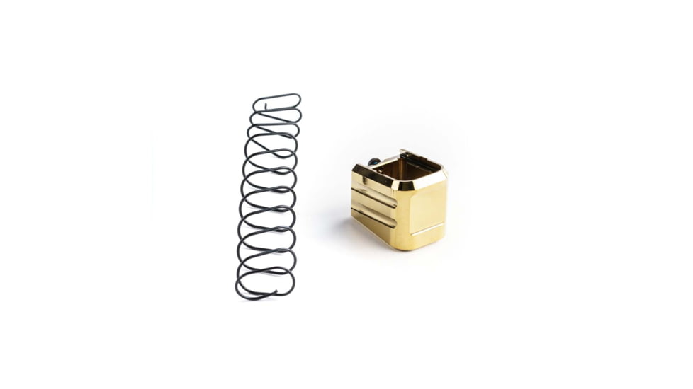 Cross Armory Plus 5 Magazine Extension, Glock Gen 1-5 19/23/32, Gold, crG+5ME-g19gd