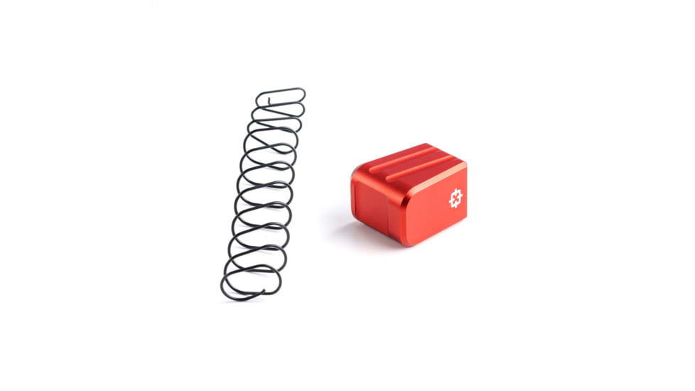 Cross Armory Plus 5 Magazine Extension, Glock Gen 1-5 19/23/32, Red, crG+5ME-g19rd