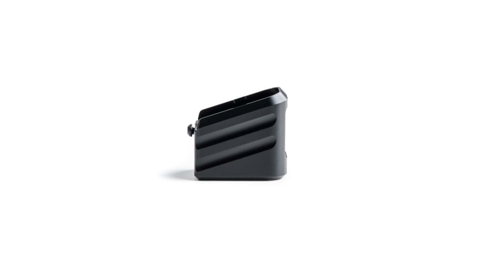 Cross Armory Weighted Base Plate +0 Magazine Extension, Glock Gen 1-5 17/22/31, Black, crG+0ME-g17bk