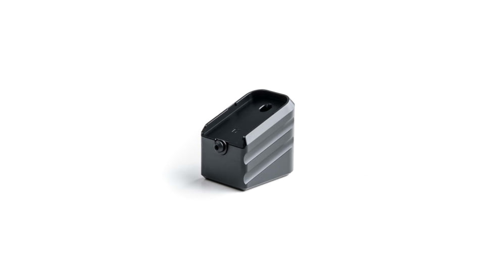 Cross Armory Weighted Base Plate +0 Magazine Extension, Glock Gen 1-5 17/22/31, Black, crG+0ME-g17bk