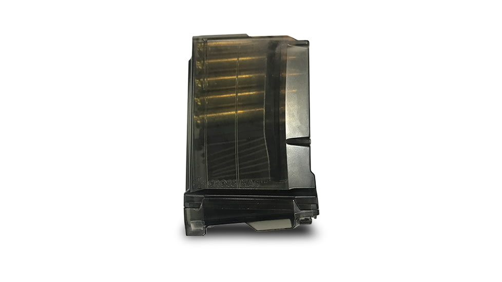 Cross Industries Ar15 10/10 Coupling Pistol Magazine, Set of 2, Transparent Smoked, CM10AR15P55645B
