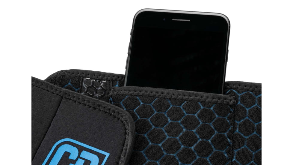 CrossBreed Holsters Belly Band 2.0 Holster, Ambidextrous, Sig P365/Springfield Armory Hellcat, Smith &amp; Wesson M&amp;P Shield, Kimber Mako, Glock 26/19, Ruger LC9, Sig P320 Compact, Walther PPS M2, Black, Medium, CBBB-MD