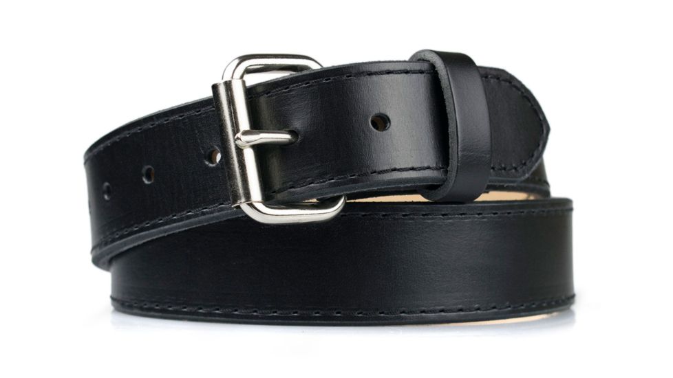 CrossBreed Holsters Classic Gun Belt - Leather, Black, 36 BELTG-36-BL, EDEMO1