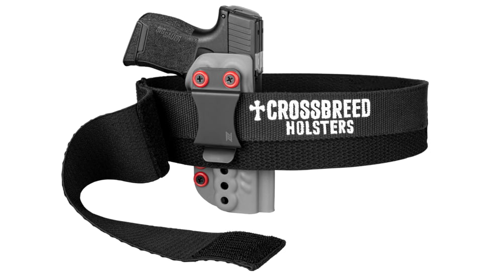 CrossBreed Holsters Liberty Holster Support Band, Multi-Fit, Ambidextrous, Kydex, Black, Large, LB-L-K