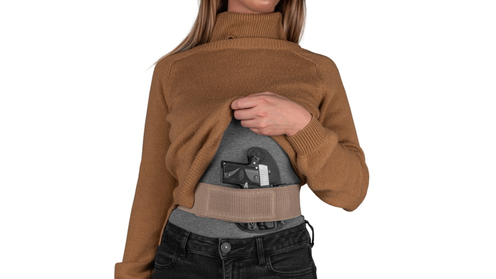 CrossBreed Holsters Liberty Holster Support Band, Multi-Fit, Ambidextrous, Kydex, Tan, Small, LB-S-T