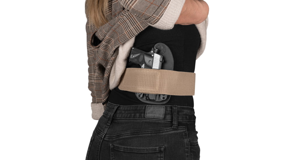 CrossBreed Holsters Liberty Holster Support Band, Multi-Fit, Ambidextrous, Kydex, Tan, Small, LB-S-T