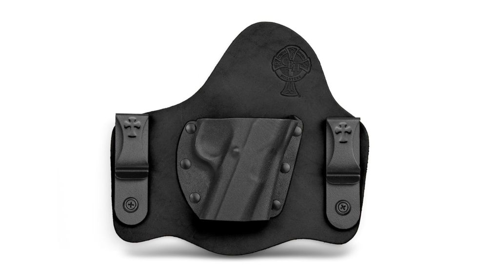 CrossBreed Holsters SuperTuck IWB Holster Glock 26/27 RH, Black Cowhide STH-R-1212-X-CB-SC