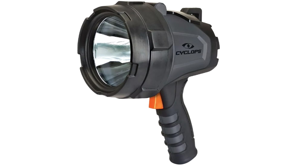 CrossFire Walker's Cyclops Spotlight Black 1000 Lumens LED Polymer 550 Meters, CYC1000HHS